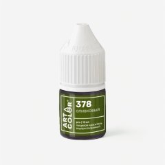 Краситель пищевой гелевый водорастворимый Art Color "Pro 378 Оливковый" 12 мл 378